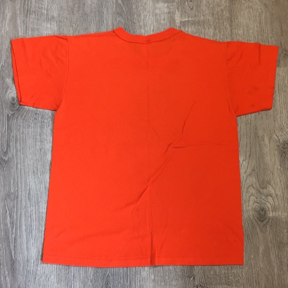 Vintage Orange Football Graphic Tee - Picture 5 of 7